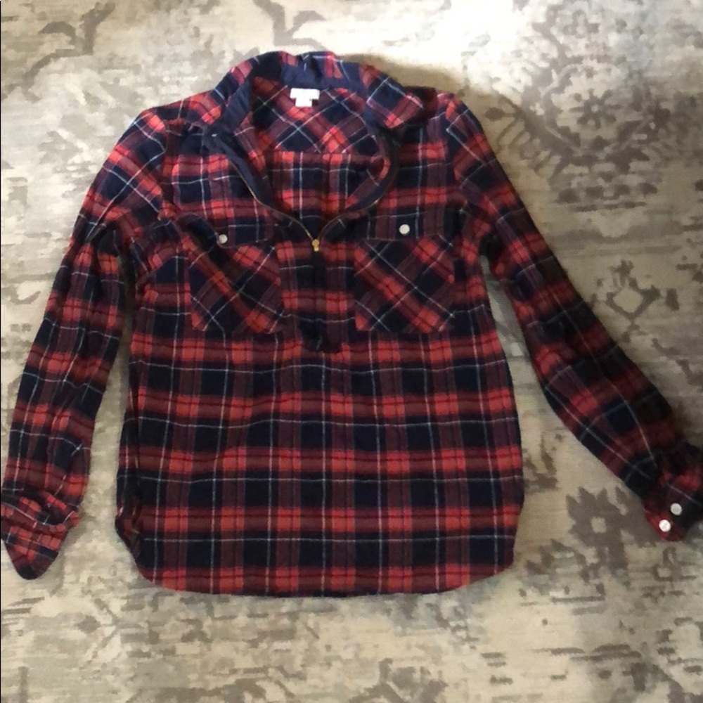 Jcrew flannel size xs